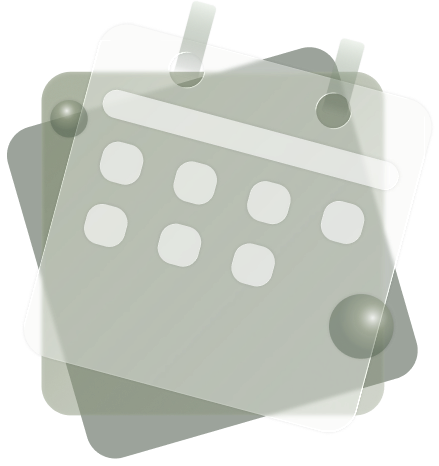 Decorative 3D Calendar